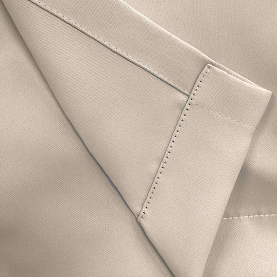 Pair of Supersoft Plain Thermal Eyelet Curtains