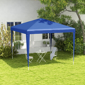 Outsunny 2.7x2.7m Garden Gazebo Marquee Party Tent Canopy
