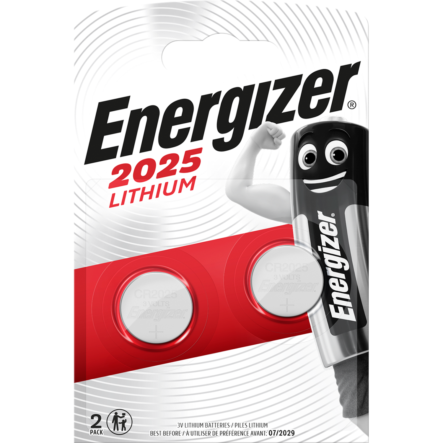 Energizer Lithium CR2025 Cell