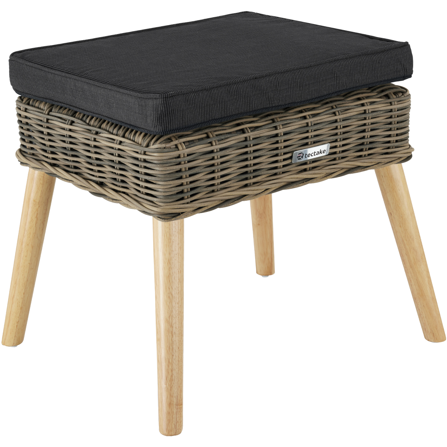 Garden Chair Rovigo With Footstool - Nature