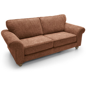 Burnt Orange Ingrid 3 Seater Sofa shot 5120458