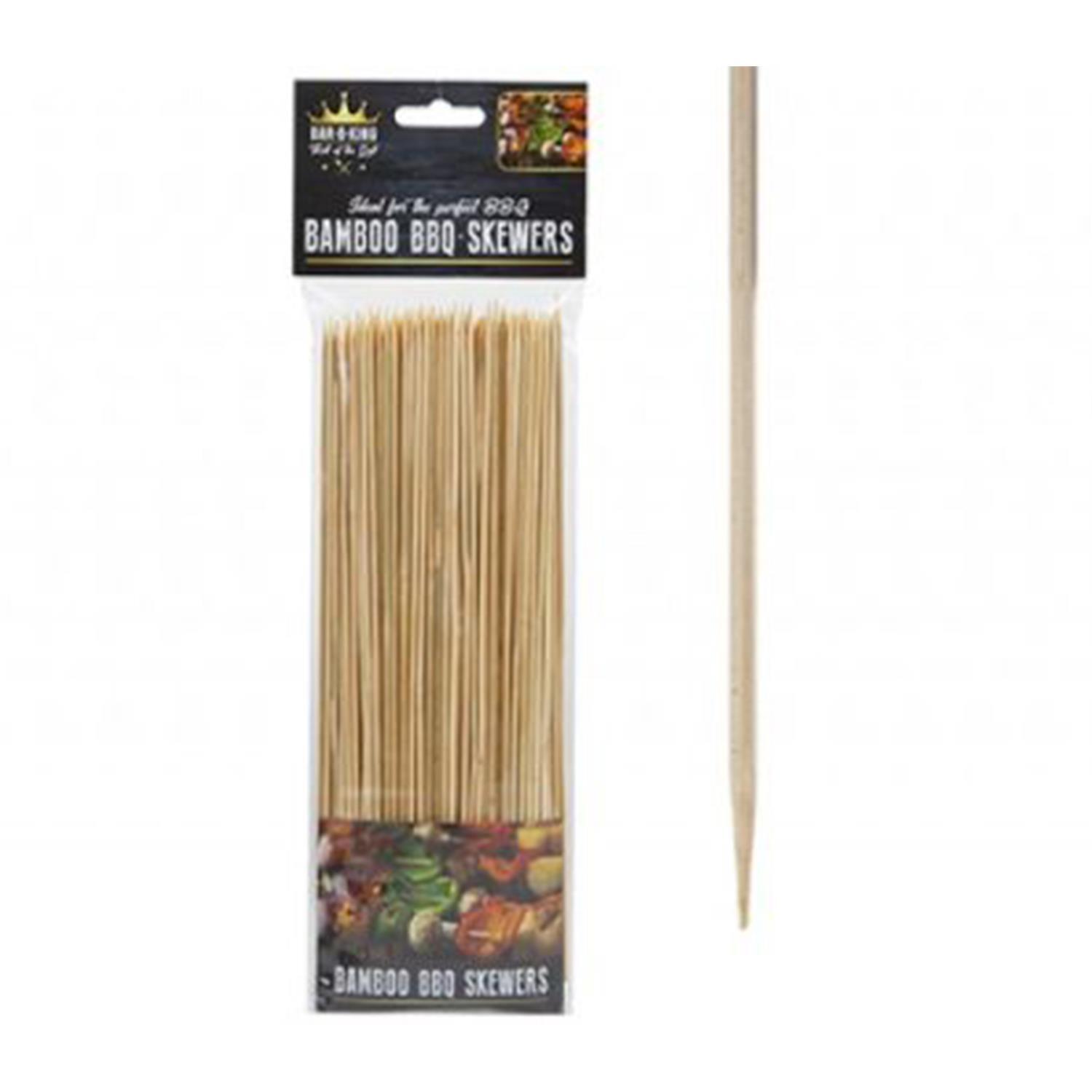 Bar-B-King Bamboo Made BBQ Grilling Skewers - Gold-172124