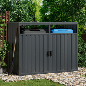 Breeins Outdoor Dustbin Storage Shed
