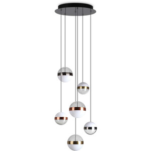 Galaxy 6 Light Integrated LED Cluster Pendant Ceiling Light