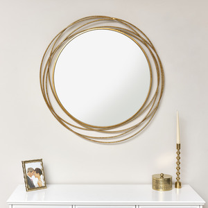 Large Round Wall Mirror