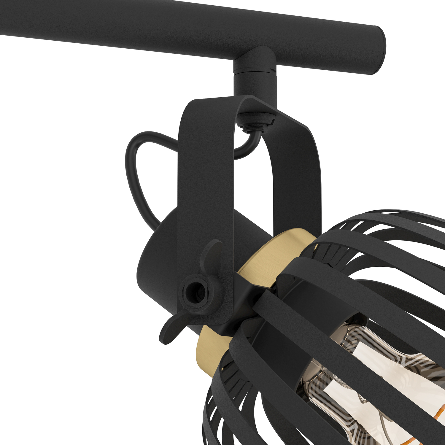 Eglo Girona Steel Modern 2-light Spotlight - Black