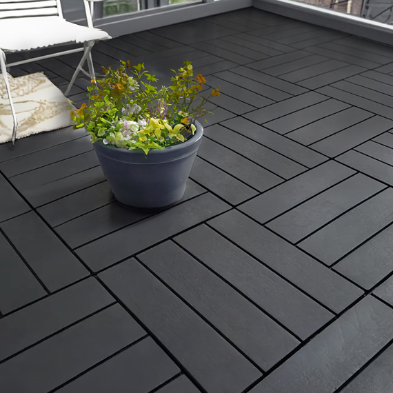  Polydeck PVC Decking Tiles 