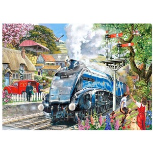 Knight Train BIG 500 Piece Jigsaw Puzzle