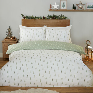Festive Trees Reversible Duvet Set