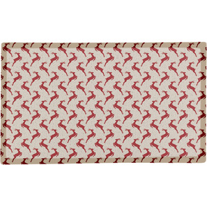 Jumping Reindeer Indoor Outdoor Doormat