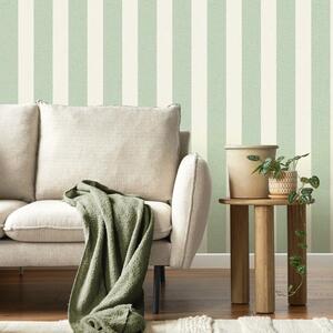 Textured Look Striped Wallpaper Realistic Modern