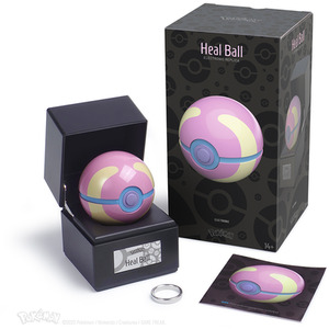 Pink Pokemon Die-Cast Heal Ball Replica shot 10157684