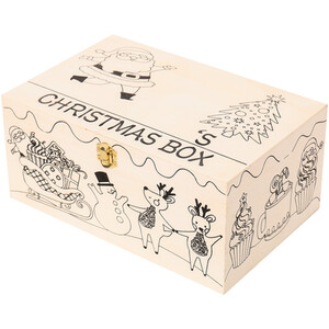 Decorate Your Own Christmas Box
