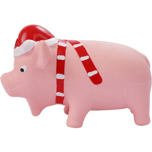 Christmas Latex Pig Pet Toy
