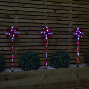 Red and White Candy Pop Christmas Pathfinders