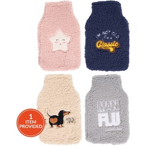 Slogan Hot Water Bottle