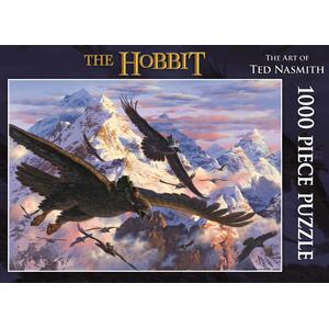 The Hobbit Bilbo and the Eagles 1000 Piece Jigsaw Puzzle