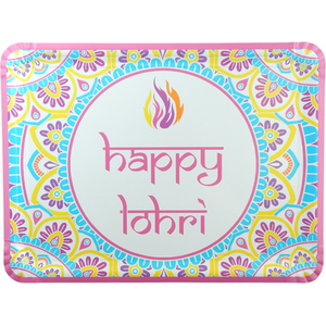 Happy Lohri Serving Trays