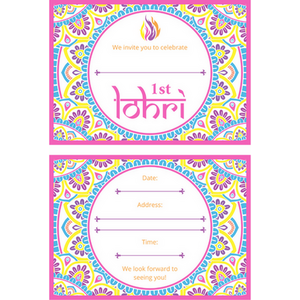 My First Lohri Invitations