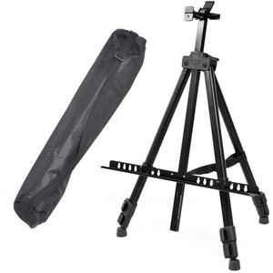Height Adjustable Foldable Metal Easel with Carry Bag