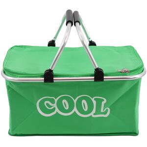 35L Large Insulated Picnic Basket Folding Cooler Bag