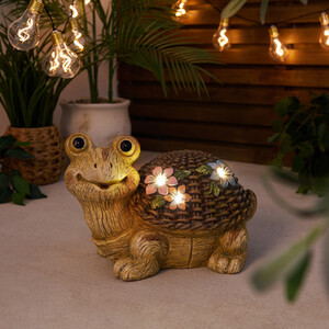 Solar Floral Tortoise