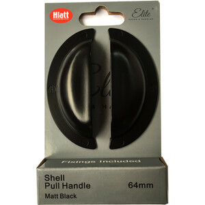 Pack of 2 Shell Cup Cabinet Pull Handles