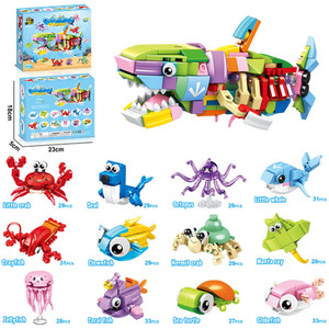 Children's Creative Assembleable Building Block Toy Set
