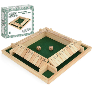 Toyrific 4 Player Shut The Box Game
