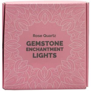 Gemstone Enchantment Lights Rose Quartz