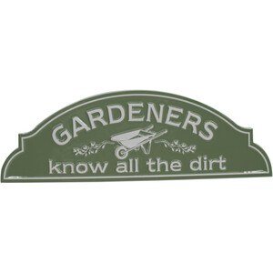Gardeners Metal Sign