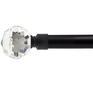 16-19mm Cristalla Extendable Eyelet Metal Curtain Pole Set