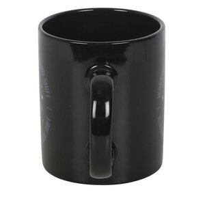 Graveyard Shift Bat Mug Spooky Ceramic Coffee Cup for Night Owls
