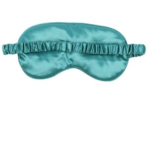 Holly Jolly Satin Sleep Mask - Festive Light Blocking  Comfort
