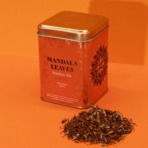 Red Bush Relax Tea, Caffeine Free Rooibos with Lavender Apple
