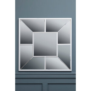Glitzy Large Circular Wall Mirror
