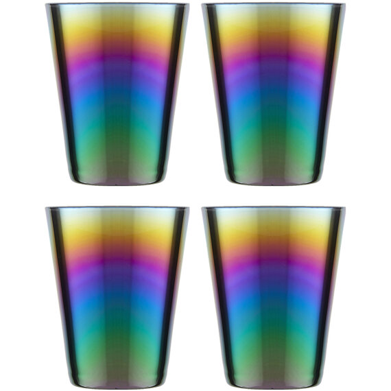 Aurora Glass Tumblers Set of 4
