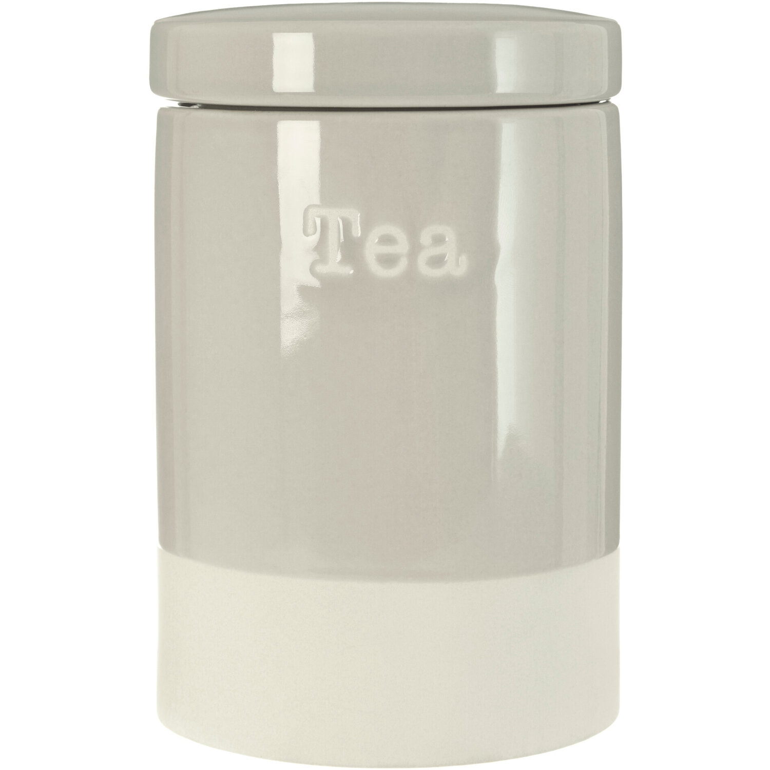 Maison By Premier Jura Grey Tea Canister - Grey