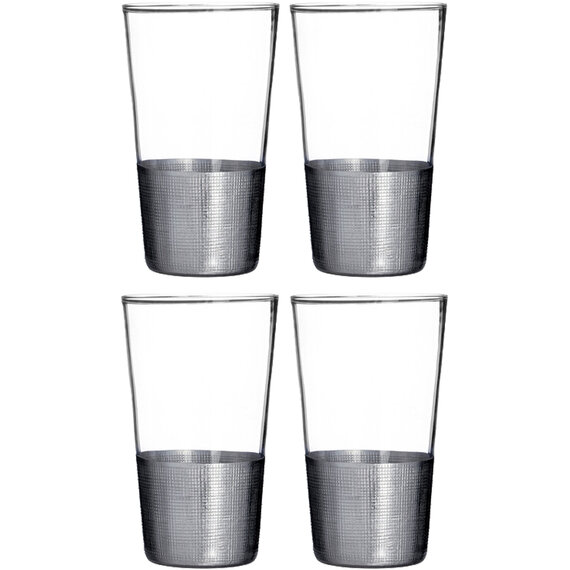 Set Of Four Apollo High Ball Glasses