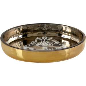 Elissa Oval Gold Soap Dish