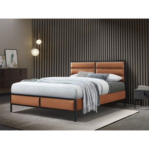 Venice Tan Bed Frame - Double