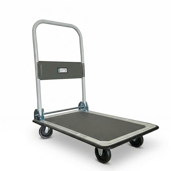 Heavy Duty Platform Hand Trolley 300kg  Folding Steel Cart