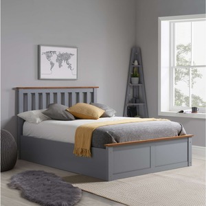 Phoenix Ottoman Bed Stone Grey