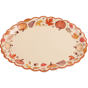 Pack of 4 Autumn Party Platters