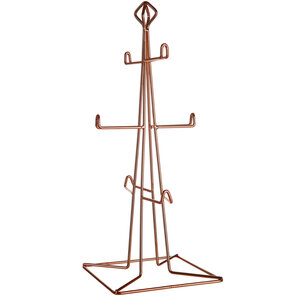 Vertex Copper Finish 6 Mug Tree