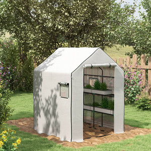 Outsunny Walk-in PE Greenhouse Covers Replacement