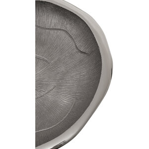 Silva Large Oak Effect Silver Bowl