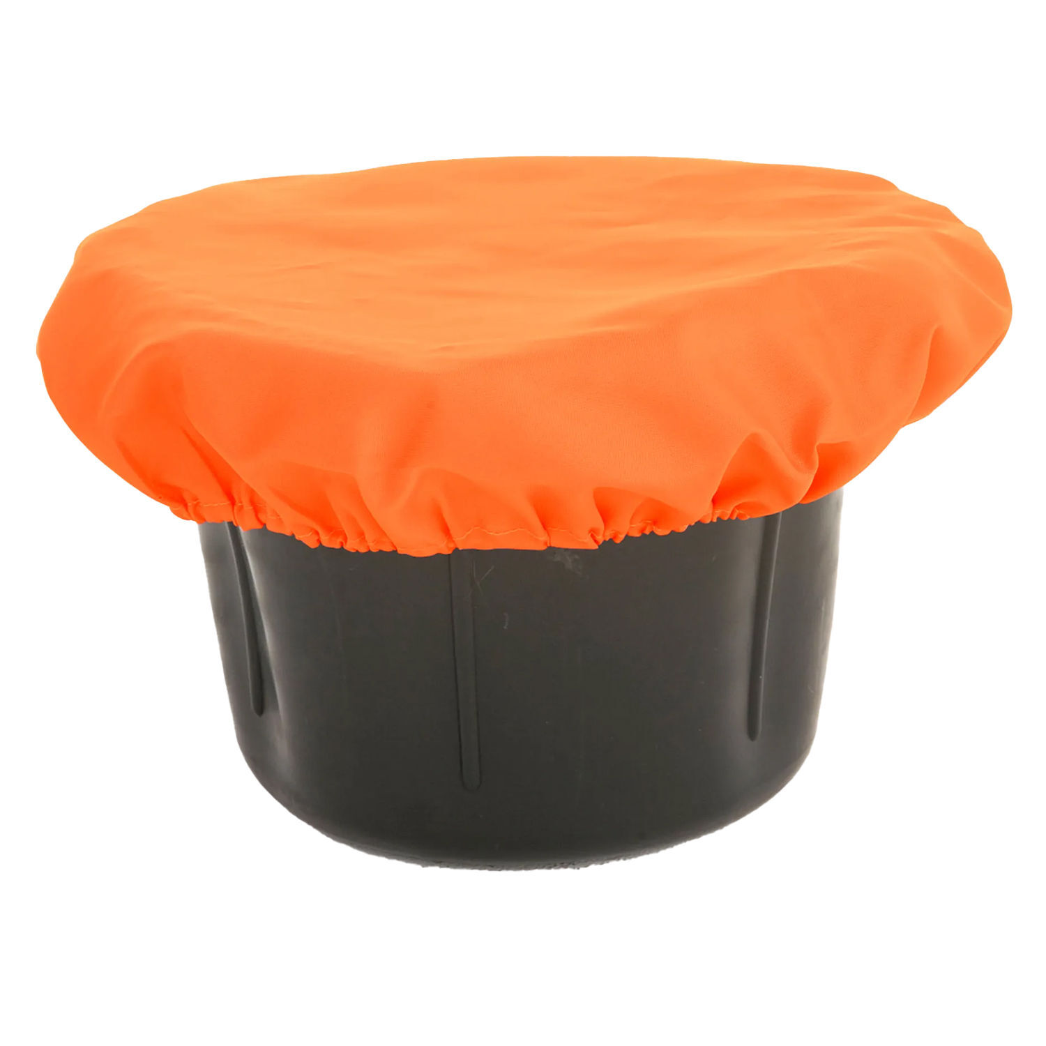 Roma Brights Horse Feed Bucket Cover - Orange