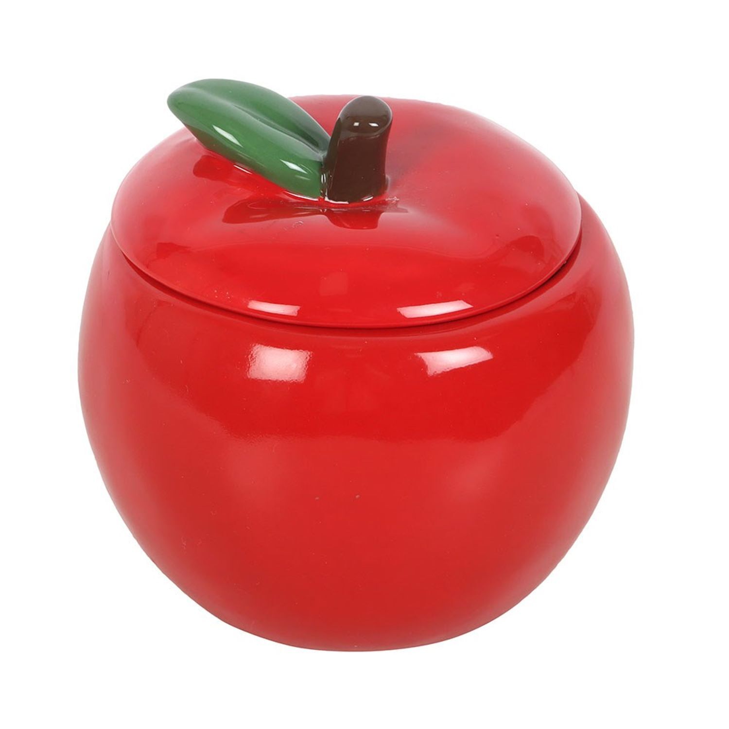 Something Different Apple Candle Jar - Red