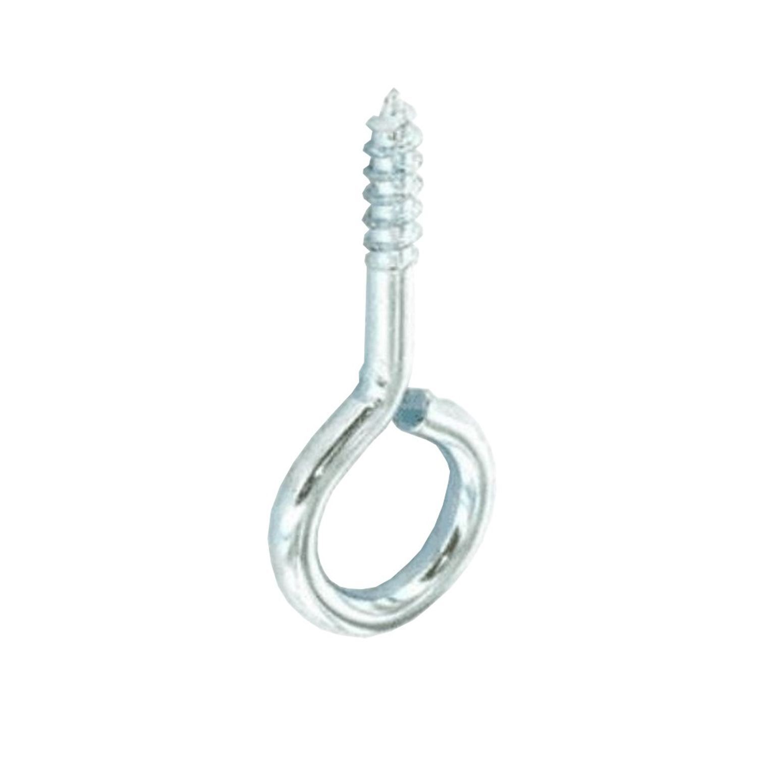 Securit Zinc Plated Screw Eye - Silver